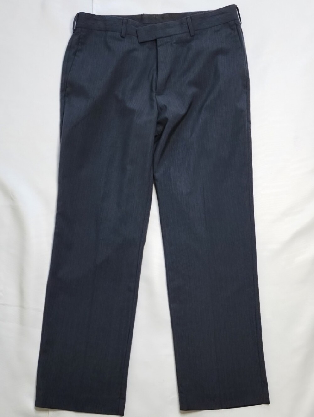 Perry Ellis Portfolio men's dark gray pinstripe dress pants size 34/30